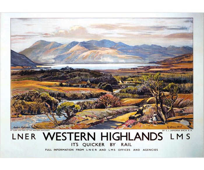 Western Highlands Railway (1939) Poster 3