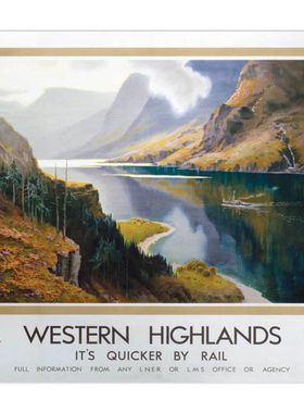 Western Highlands Railway (1935) Poster 2
