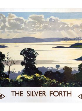 The Silver Forth (1936) Railway Poster