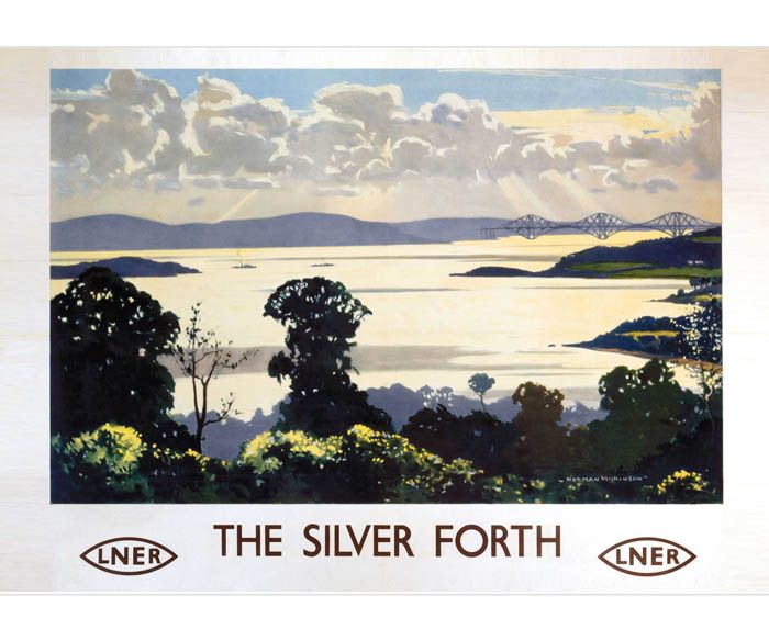 The Silver Forth (1936) Railway Poster