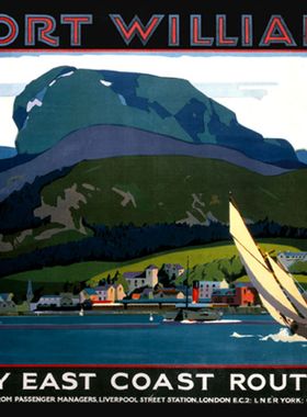 Fort William (1932) LNER Railway Poster
