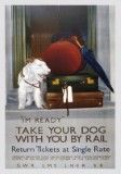 Take Your Dog by Rail 2 (1935) Railway Poster