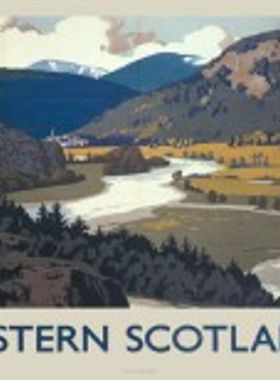 Eastern Highlands (1935) Railway Poster