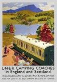 Camping Coaches (1939) Railway Poster
