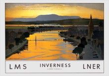Inverness (1930) Railway Poster