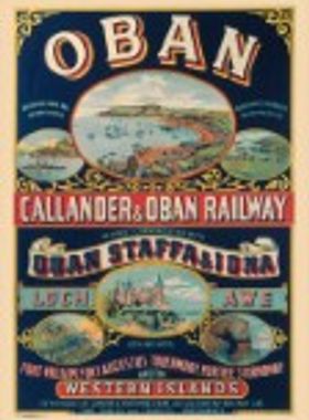 Callander and Oban Railway (1910) Poster