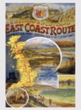 East Coast Route (c1920) Railway Poster
