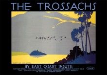 The Trossachs (1926) Railway Poster
