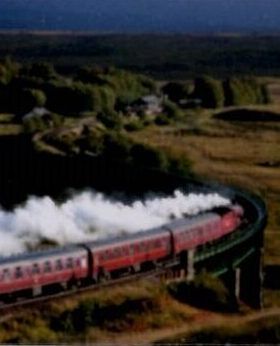 Hogwarts on Rannoch Viaduct magnet