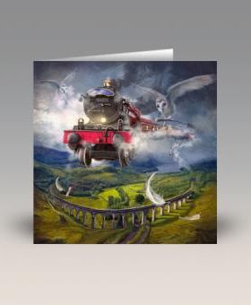 Glenfinnan Express greeting card