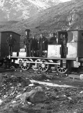 Reproduction photographs from Building the Mallaig Railway book